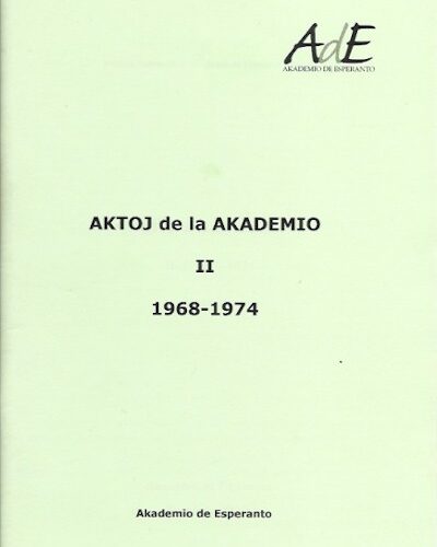 Aktoj-de-la-Akademio-II