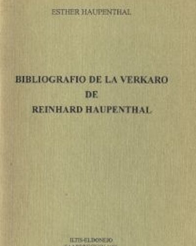 Bibliografio-de-la-verkaro-de-Reinhard-Haupenthal