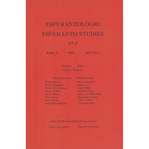Início 6 Esperantologio / Esperanto Studies - Kajero 5