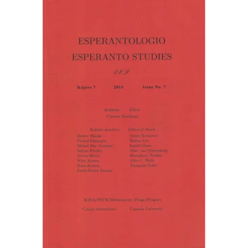 Esperantologio / Esperanto Studies - Kajero 7