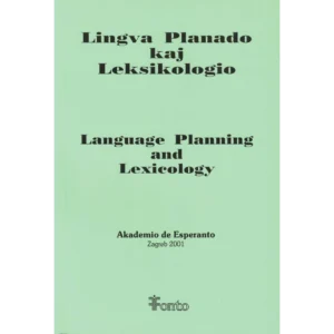Início 6 Lingva planado kaj leksikologio