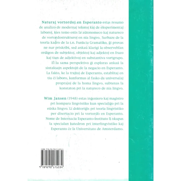 Naturaj vortordoj en Esperanto