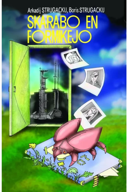 Skarabo en formikejo