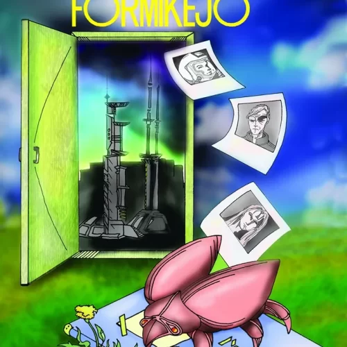 Skarabo en formikejo